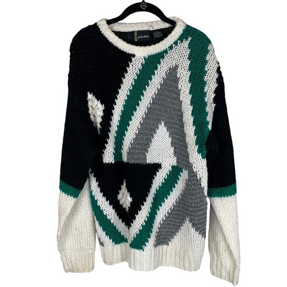 Vintage bold graphic crewneck sweater - Picture 1 of 7